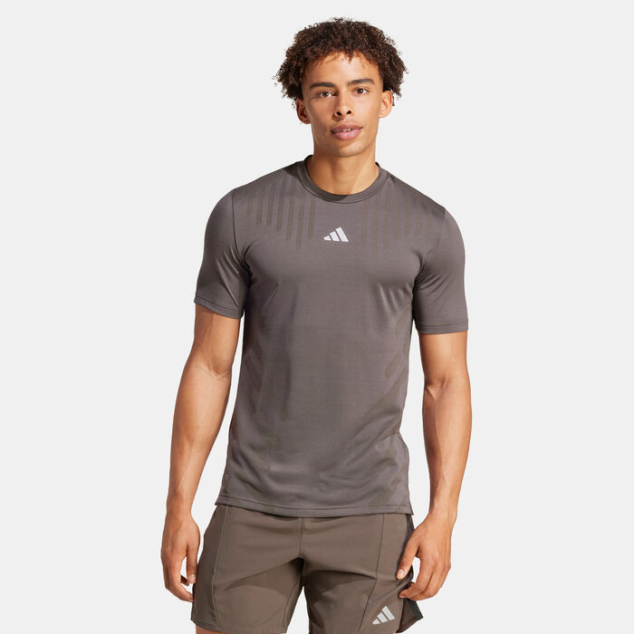 adidas Men's HIIT Airchill Training T-Shirt Green adidas Men's HIIT Airchill Training T-Shirt Green image number 0
