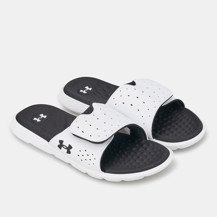 Under Armour Women's Ignite Pro Slides White Under Armour Women's Ignite Pro Slides White image number 0