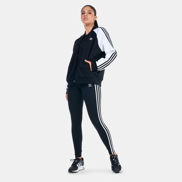 adidas Originals Women's Classics Oversized SST Track Top Black image number 2