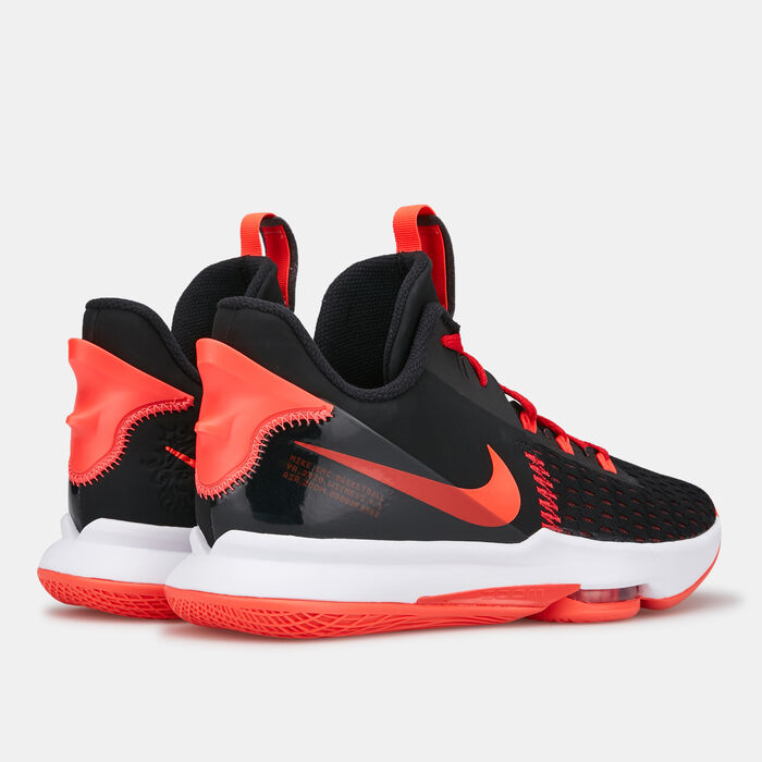 Nike Men's LeBron Witness 5 Shoe Black Nike Men's LeBron Witness 5 Shoe Black image number 2