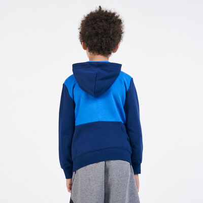 Jordan Kids' Jumpman Air Full-Zip Hoodie Blue