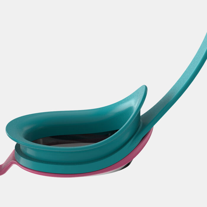 Speedo Kids' Illusion 3D Swimming Goggles Pink image number 2