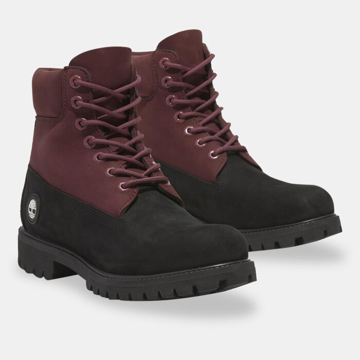 Timberland Men's Premium 6-Inch Waterproof Boots Black image number 1