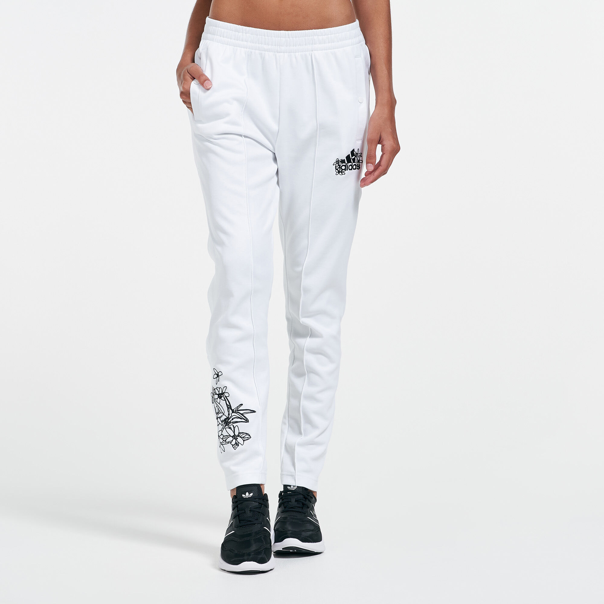 Women s Snap Pants White adidas in Qatar SSS