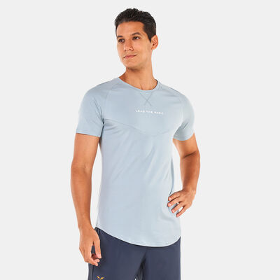 SQUATWOLF Men's Statement T-Shirt Blue