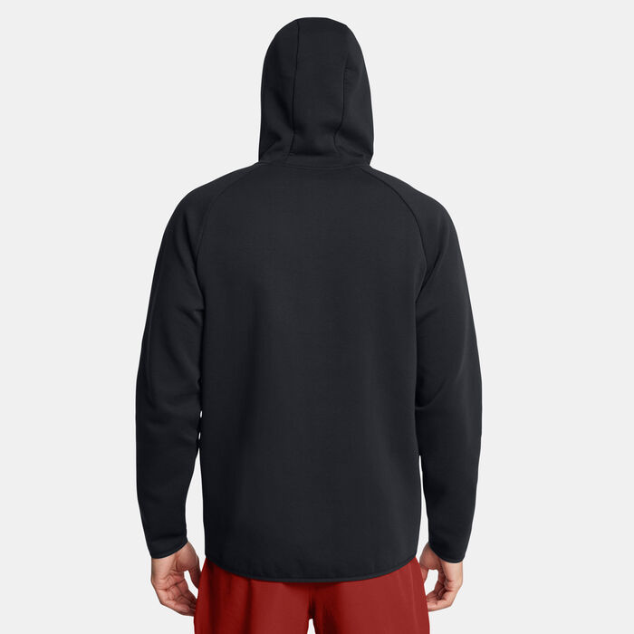 Under Armour Men's Unstoppable Fleece Full-Zip Hoodie Black image number 3