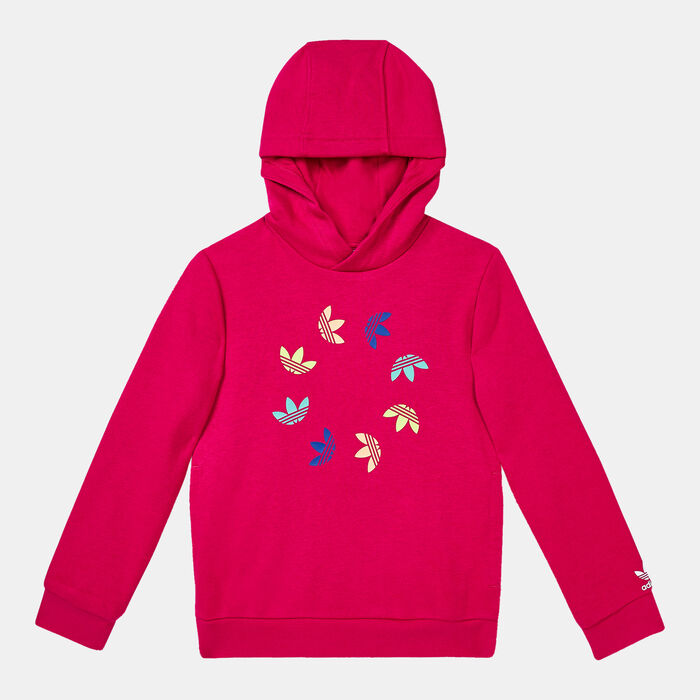 adidas Originals Kids' Adicolor Hoodie Pink adidas Originals Kids' Adicolor Hoodie Pink image number 0