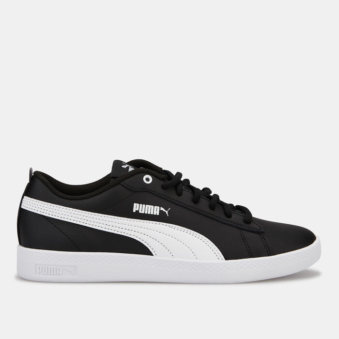 PUMA Women's Smash V2 Shoe Black PUMA Women's Smash V2 Shoe Black image number 0
