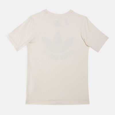 adidas Originals Kids' Stan Smith Graphic Non-Dye T-Shirt (Older Kids) Beige adidas Originals Kids' Stan Smith Graphic Non-Dye T-Shirt (Older Kids) Beige