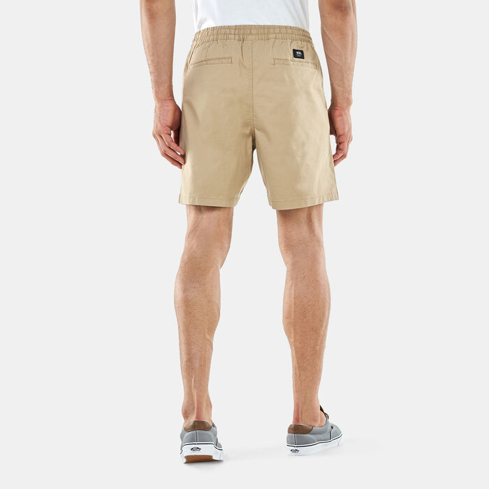 Vans Men's Range Relaxed Elastic Shorts Beige Vans Men's Range Relaxed Elastic Shorts Beige image number 1