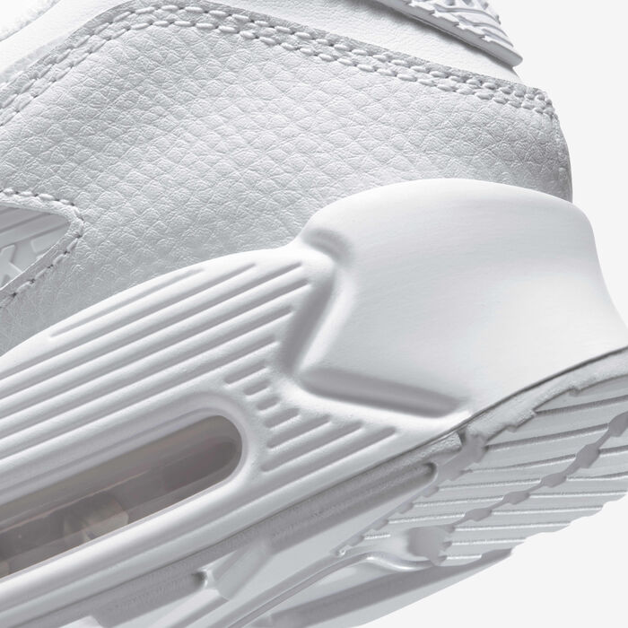 Nike Men's Air Max 90 LTR Shoes White Nike Men's Air Max 90 LTR Shoes White image number 8