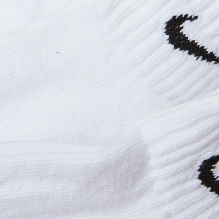 Nike Value Quarter Socks (3 Pack) White Nike Value Quarter Socks (3 Pack) White image number 1
