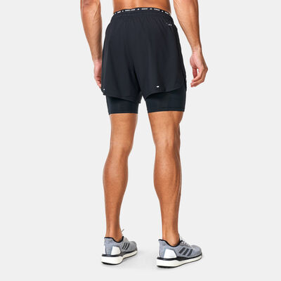 adidas Men's Own The Run 2-in-1 Running Shorts Black