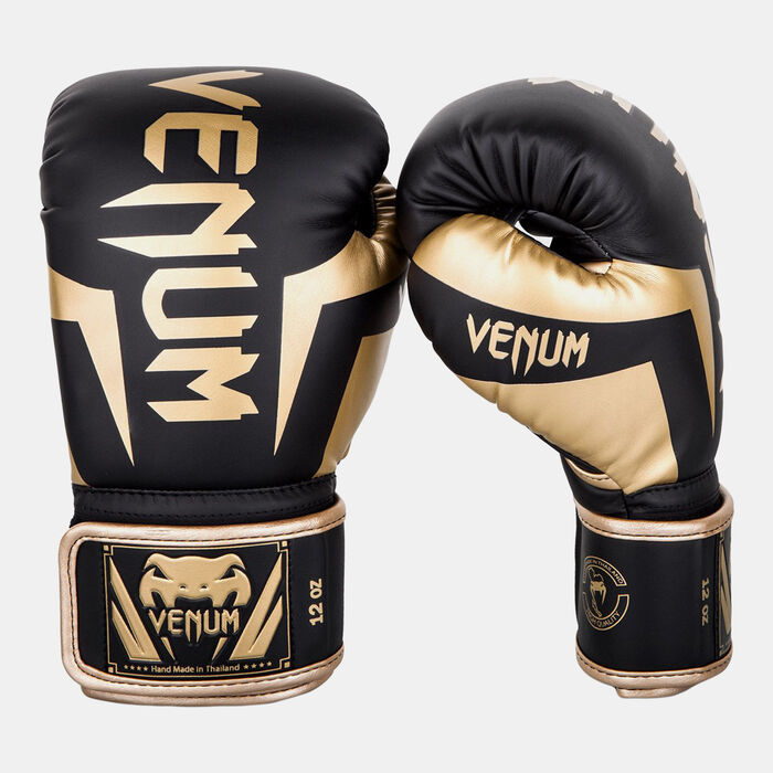 Venum Elite Boxing Gloves (8 oz) Black image number 1