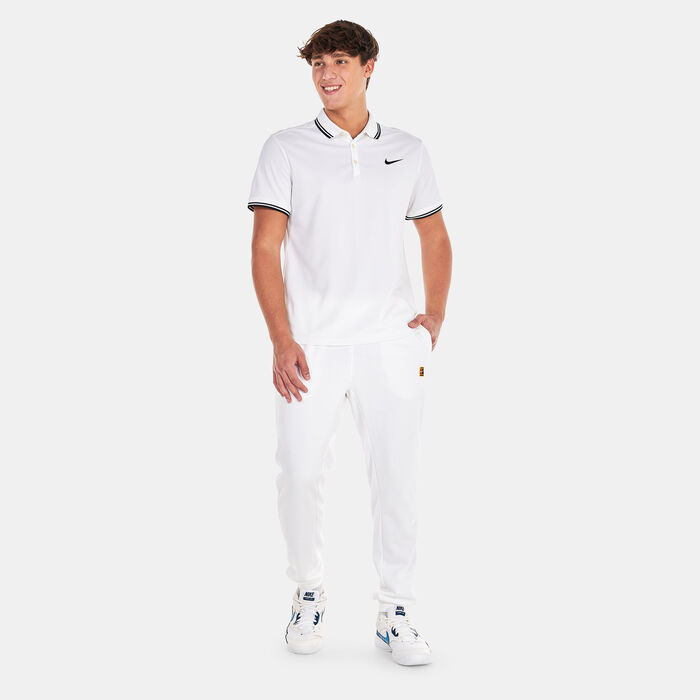 Nike Men's Court Heritage Fleece Pants White Nike Men's Court Heritage Fleece Pants White image number 2