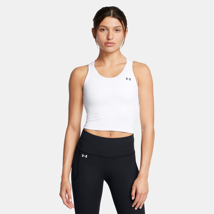 Under Armour Women's Motion Training Tank Top White Under Armour Women's Motion Training Tank Top White image number 0