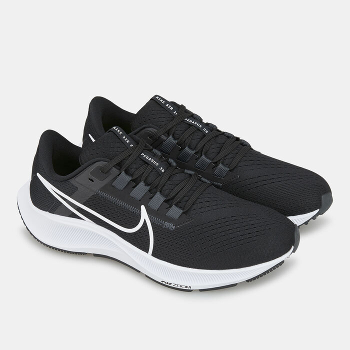 Nike Women's Air Zoom Pegasus 38 Shoe Black image number 1