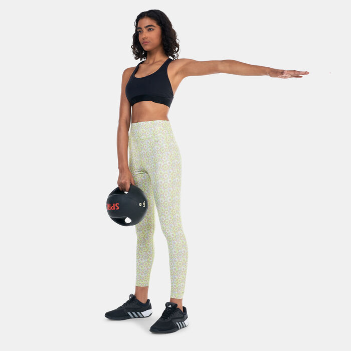 adidas Women's Train Essentials Printed Training Leggings Multi adidas Women's Train Essentials Printed Training Leggings Multi image number 2