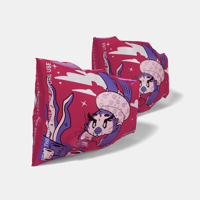 Speedo Kids' Character Printed Swimming Armbands Pink Speedo Kids' Character Printed Swimming Armbands Pink image number 1