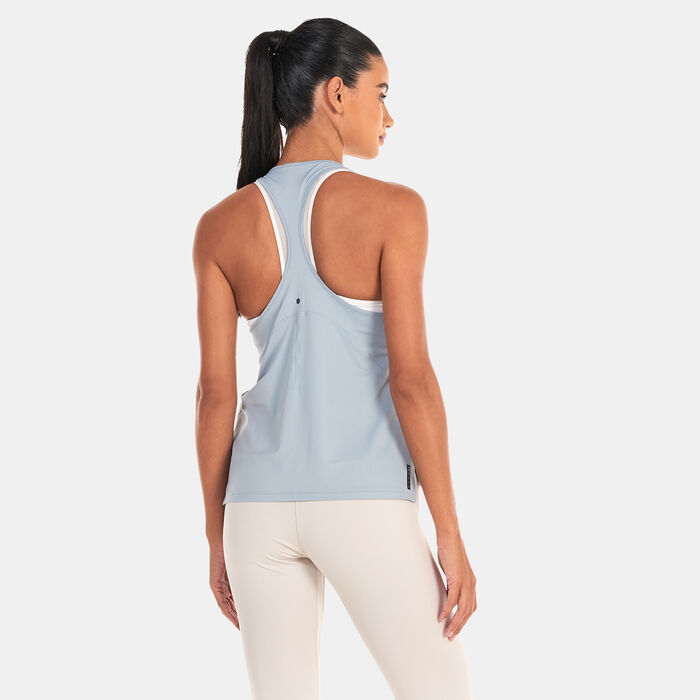 Under Armour Women's Rush Energy Tank Top Grey Under Armour Women's Rush Energy Tank Top Grey image number 1