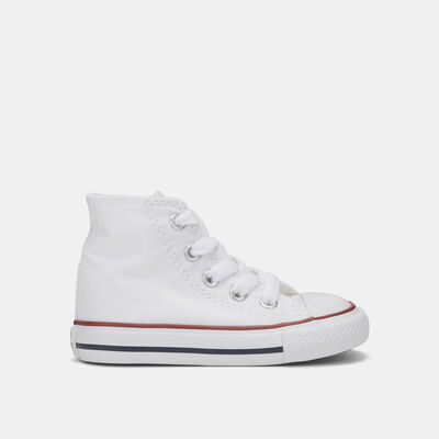 Converse Kids’ Chuck Taylor All Star High-Top Unisex Shoe (Younger Kids) White