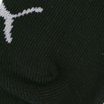 PUMA Kids’ Quarter Socks (3 Pairs) Black