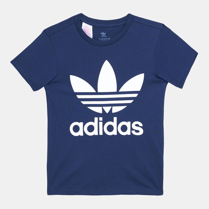 adidas Originals Kids' Trefoil T-Shirt Blue image number 0