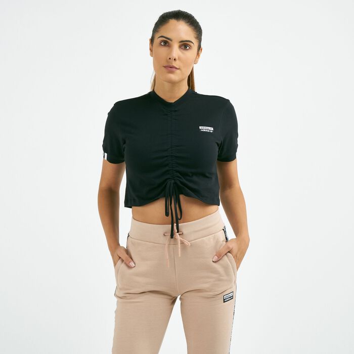adidas Originals Women's Rouged Tee Black adidas Originals Women's Rouged Tee Black image number 0