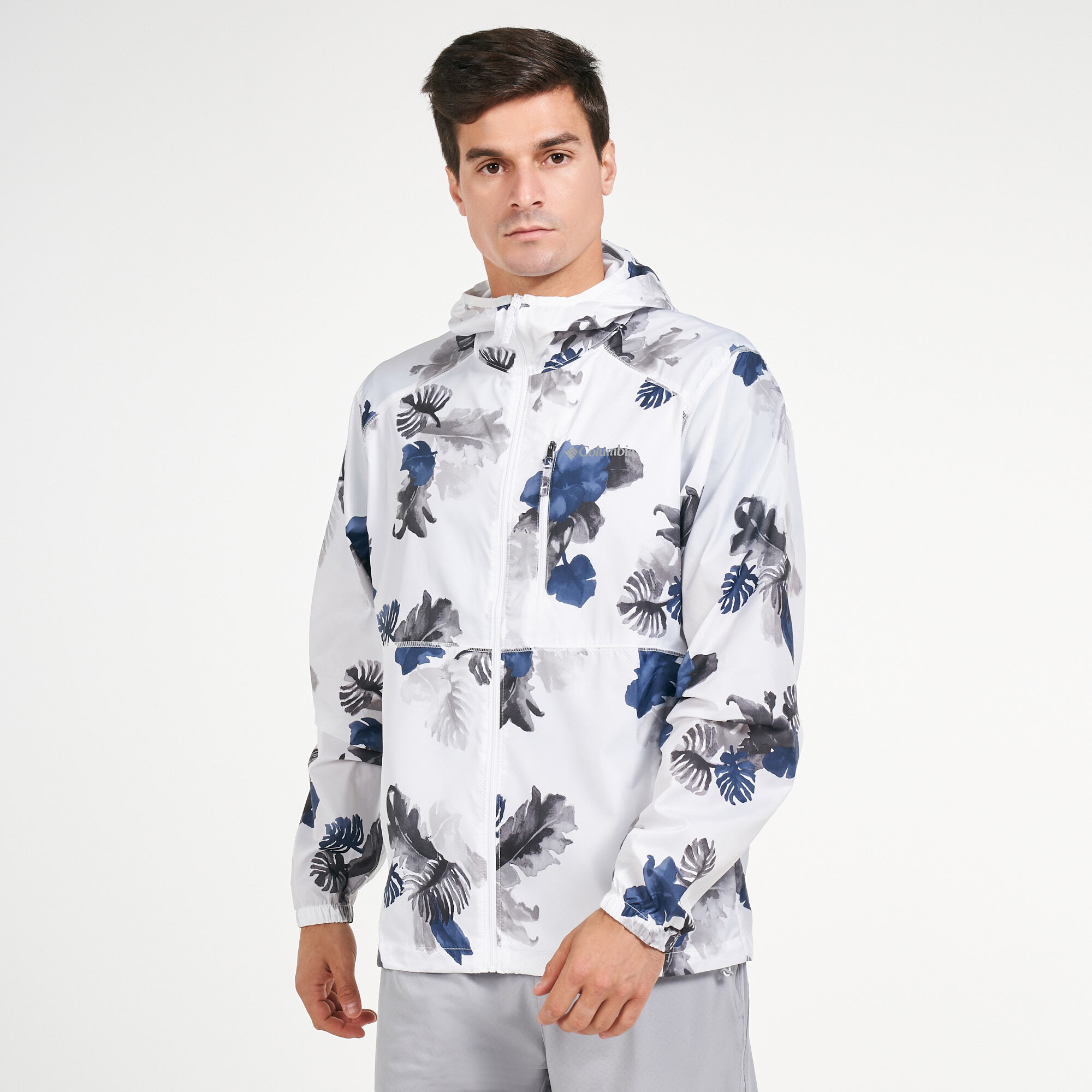Men s Flash Forward Windbreaker Print Jacket