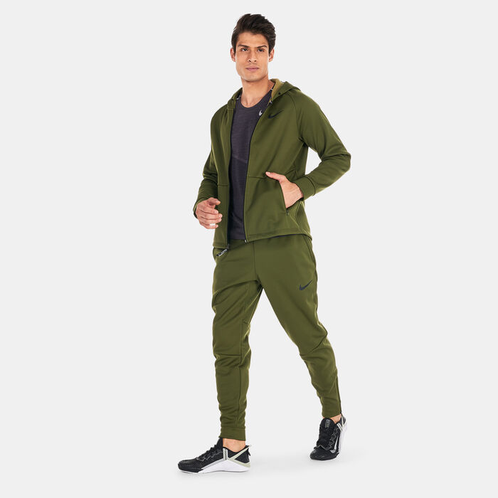 Nike Men's Therma Sphere Therma-FIT Hooded Fitness Jacket Green Nike Men's Therma Sphere Therma-FIT Hooded Fitness Jacket Green image number 2
