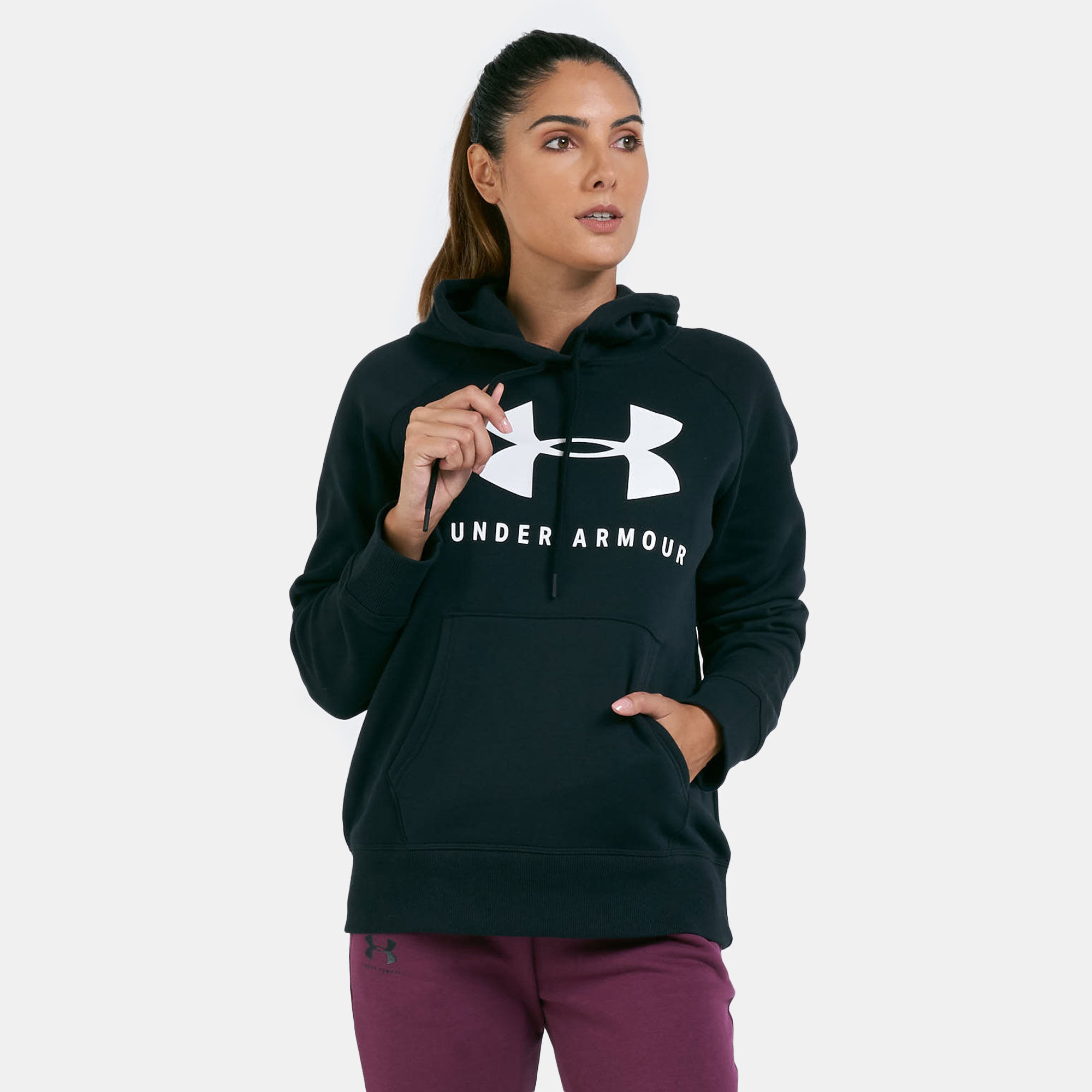 Under armour deals graphic hoodie