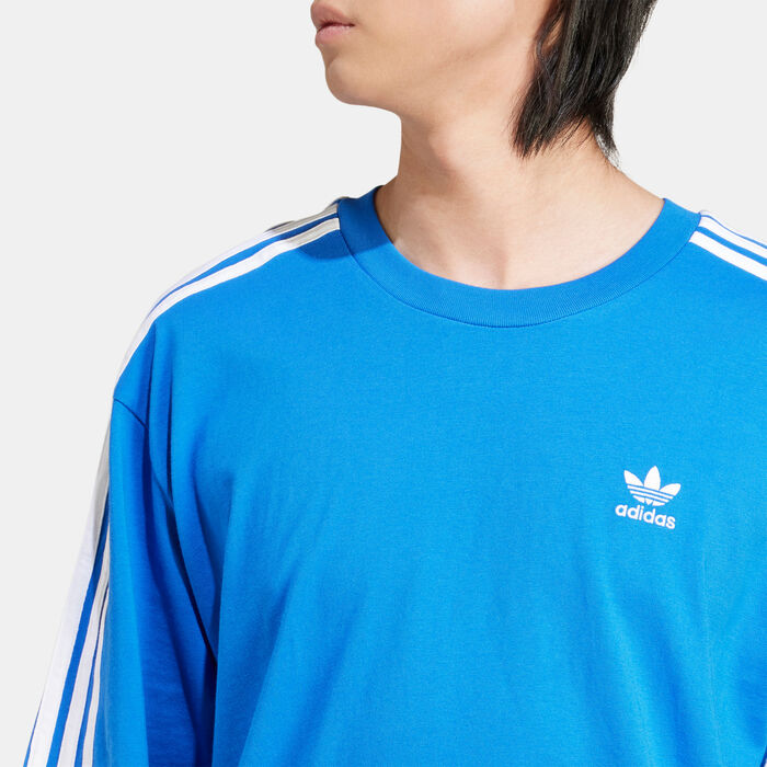 adidas Originals Men's Adicolor T-Shirt Blue adidas Originals Men's Adicolor T-Shirt Blue image number 3