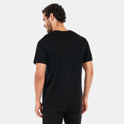 Tee Library Men's Supima Straight Hem T-Shirt Beige