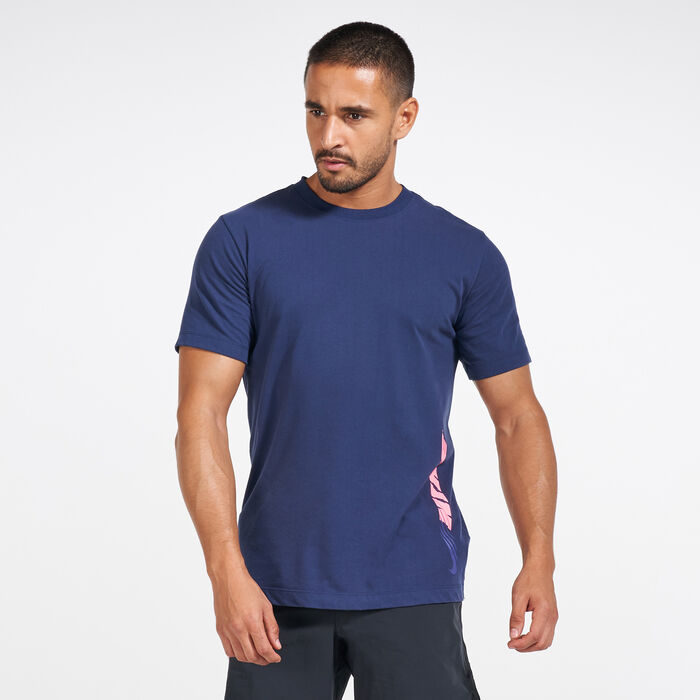 Nike Men's Dri-FIT PX T-Shirt Blue image number 1