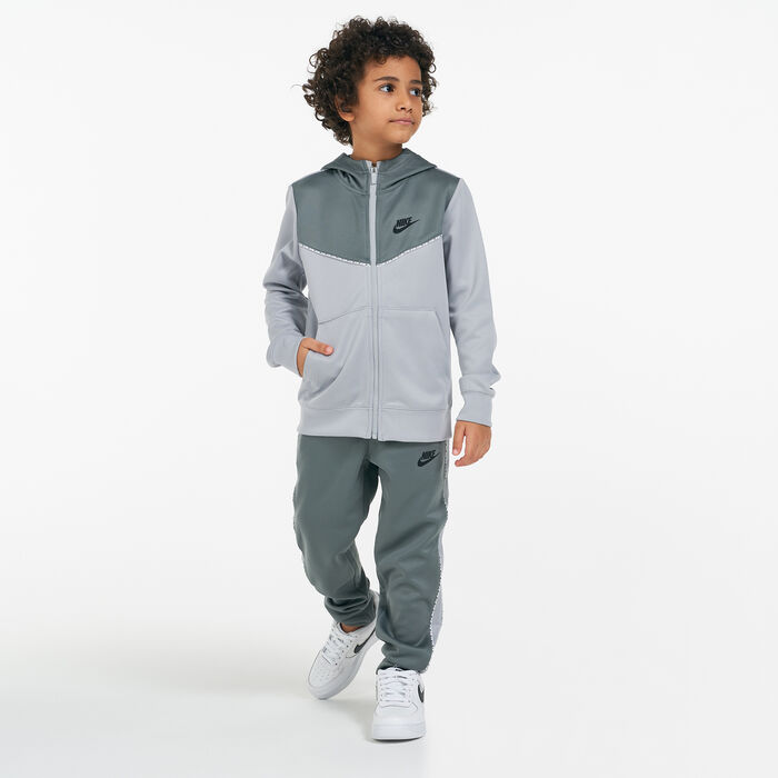 Nike Kids' Sportswear Full-Zip Hoodie Grey Nike Kids' Sportswear Full-Zip Hoodie Grey image number 2