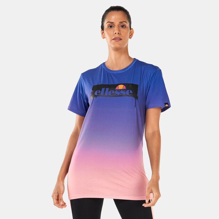 ellesse Women's Sunwave Fade T-Shirt Multi ellesse Women's Sunwave Fade T-Shirt Multi image number 0