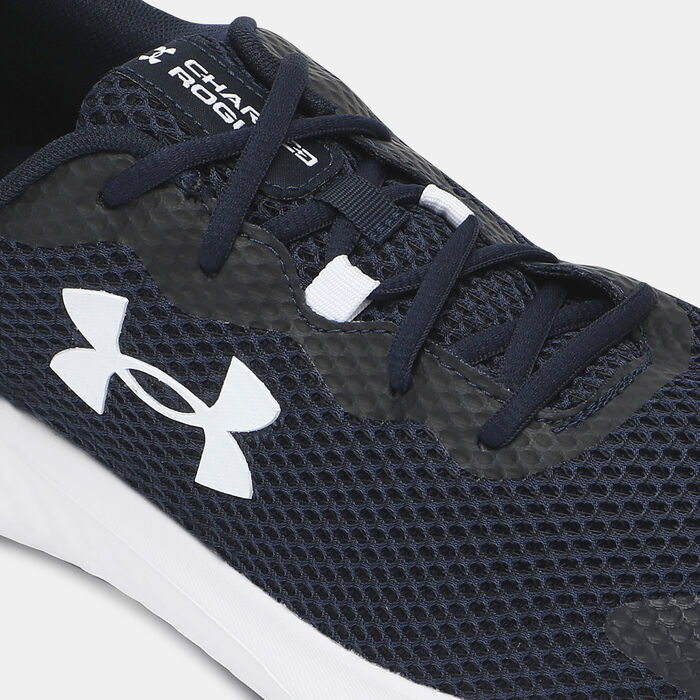 Under Armour Men's UA Charged Rogue 3 Running Shoe Blue Under Armour Men's UA Charged Rogue 3 Running Shoe Blue image number 4