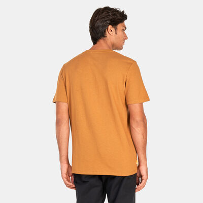 Timberland Men's Heavyweight Logo T-Shirt yellow