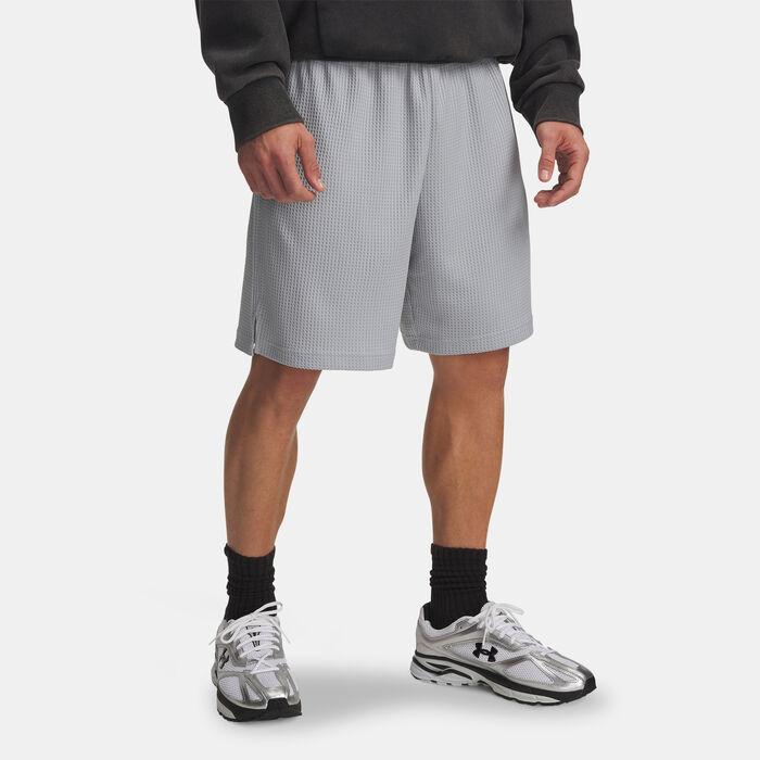 Under Armour Men's Rival Waffle Shorts Grey image number 0