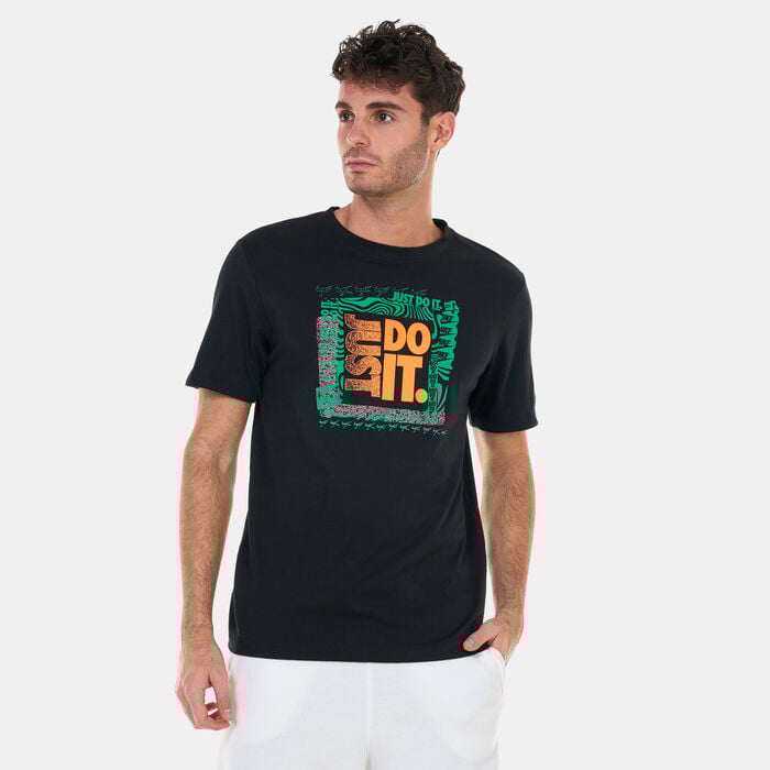 Nike Men's Sportswear Just Do It T-Shirt Black Nike Men's Sportswear Just Do It T-Shirt Black image number 0