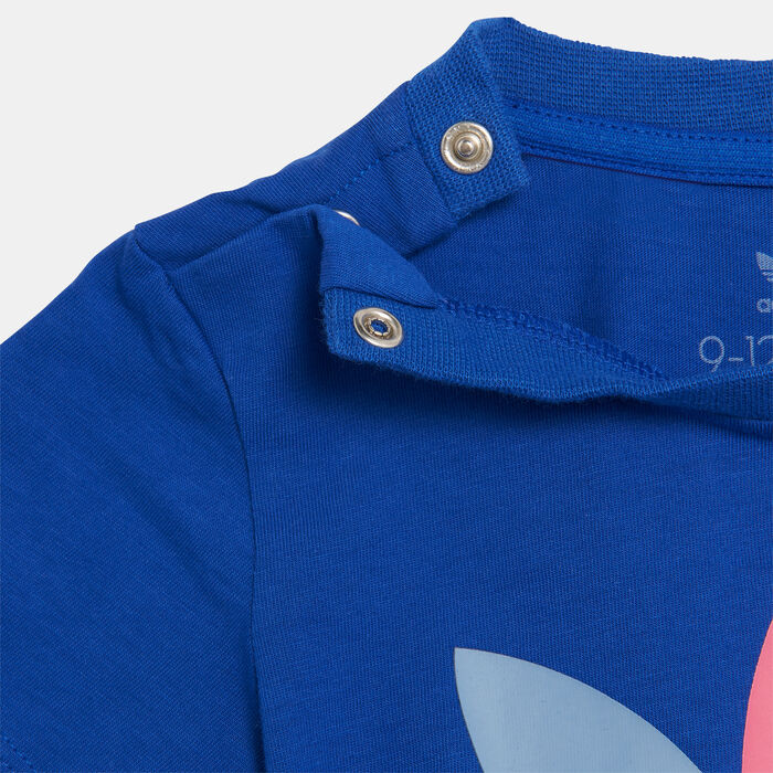 adidas Originals Kids' Adicolor T-Shirt Blue adidas Originals Kids' Adicolor T-Shirt Blue image number 3