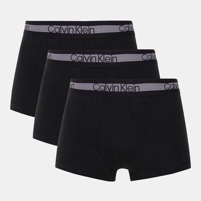 Calvin Klein Men's Trunk Briefs (3 Pack) Black