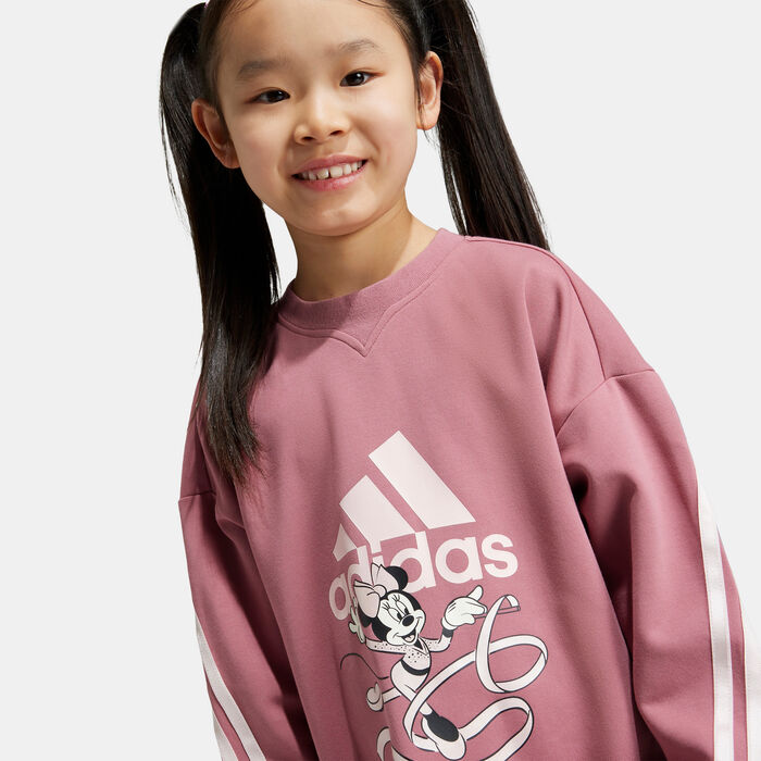 adidas Kids' Disney Minnie and Daisy Dress (Young Kids) Pink adidas Kids' Disney Minnie and Daisy Dress (Young Kids) Pink image number 4