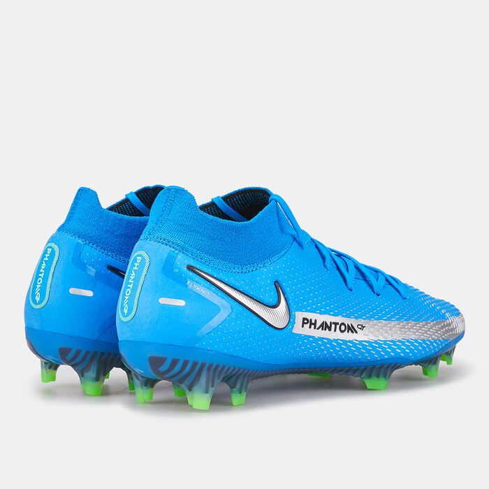 Nike Men's Phantom GT Elite Dynamic Fit Firm Ground Football Shoe Blue Nike Men's Phantom GT Elite Dynamic Fit Firm Ground Football Shoe Blue image number 2
