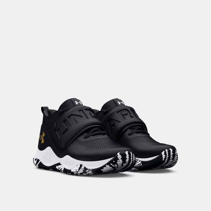 Under Armour Kids' Zone BB 2 Basketball Shoes Black Under Armour Kids' Zone BB 2 Basketball Shoes Black image number 1