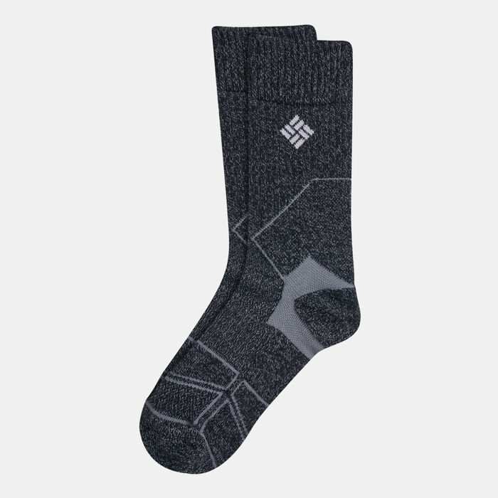 Columbia Men's Hike Medium-Weight Merino Crew Socks Grey Columbia Men's Hike Medium-Weight Merino Crew Socks Grey image number 0