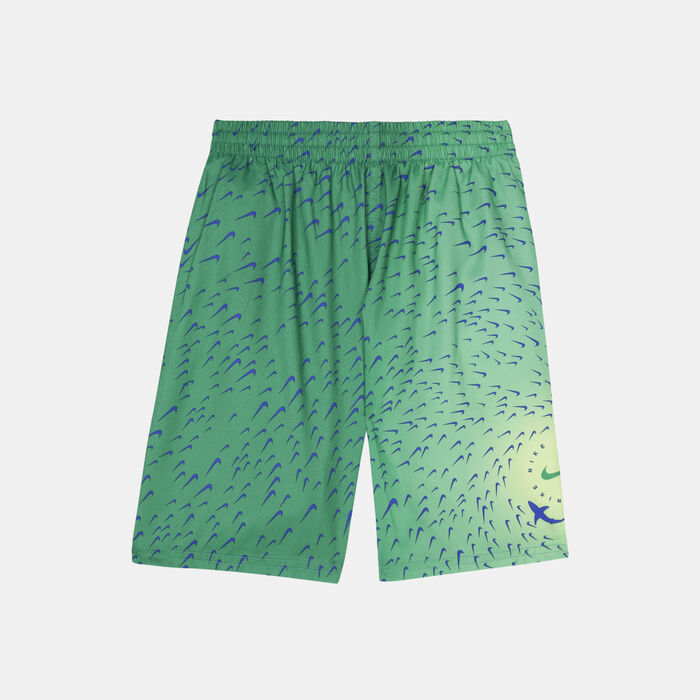 Nike Swim Kids' Shark Volley 8 Inch Swim Shorts Green Nike Swim Kids' Shark Volley 8 Inch Swim Shorts Green image number 0
