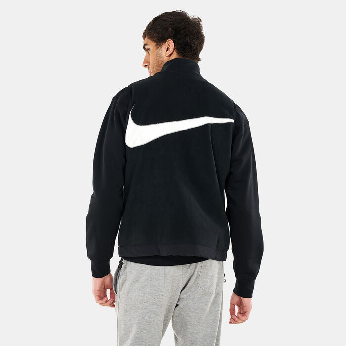 Nike Men’s Club+ Fleece Winter Vest Black Nike Men’s Club+ Fleece Winter Vest Black image number 1