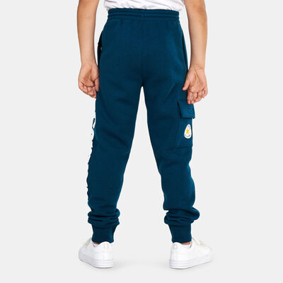 Converse Kids' Into The Wild Cargo Sweatpants Green