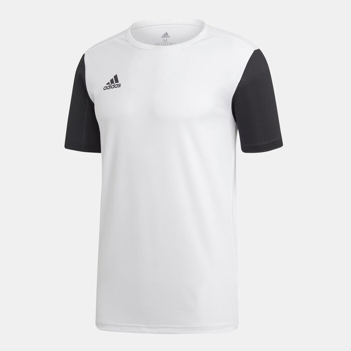 adidas Men's Estro 19 Jersey White adidas Men's Estro 19 Jersey White image number 1